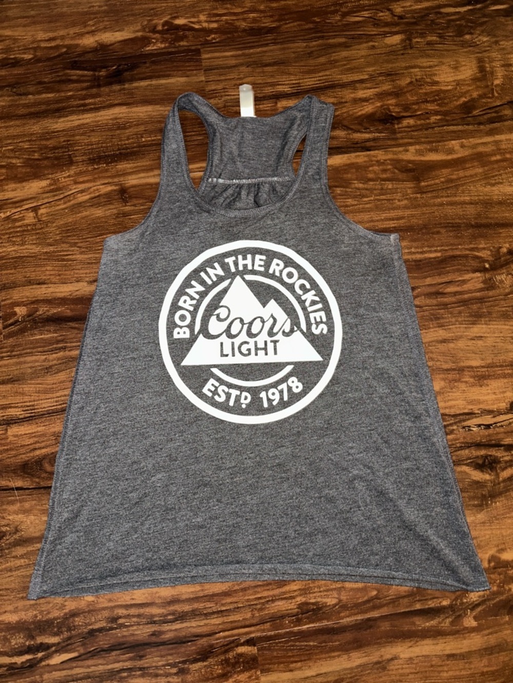 Coors Light “born in the rockies” women’s tank top - small
